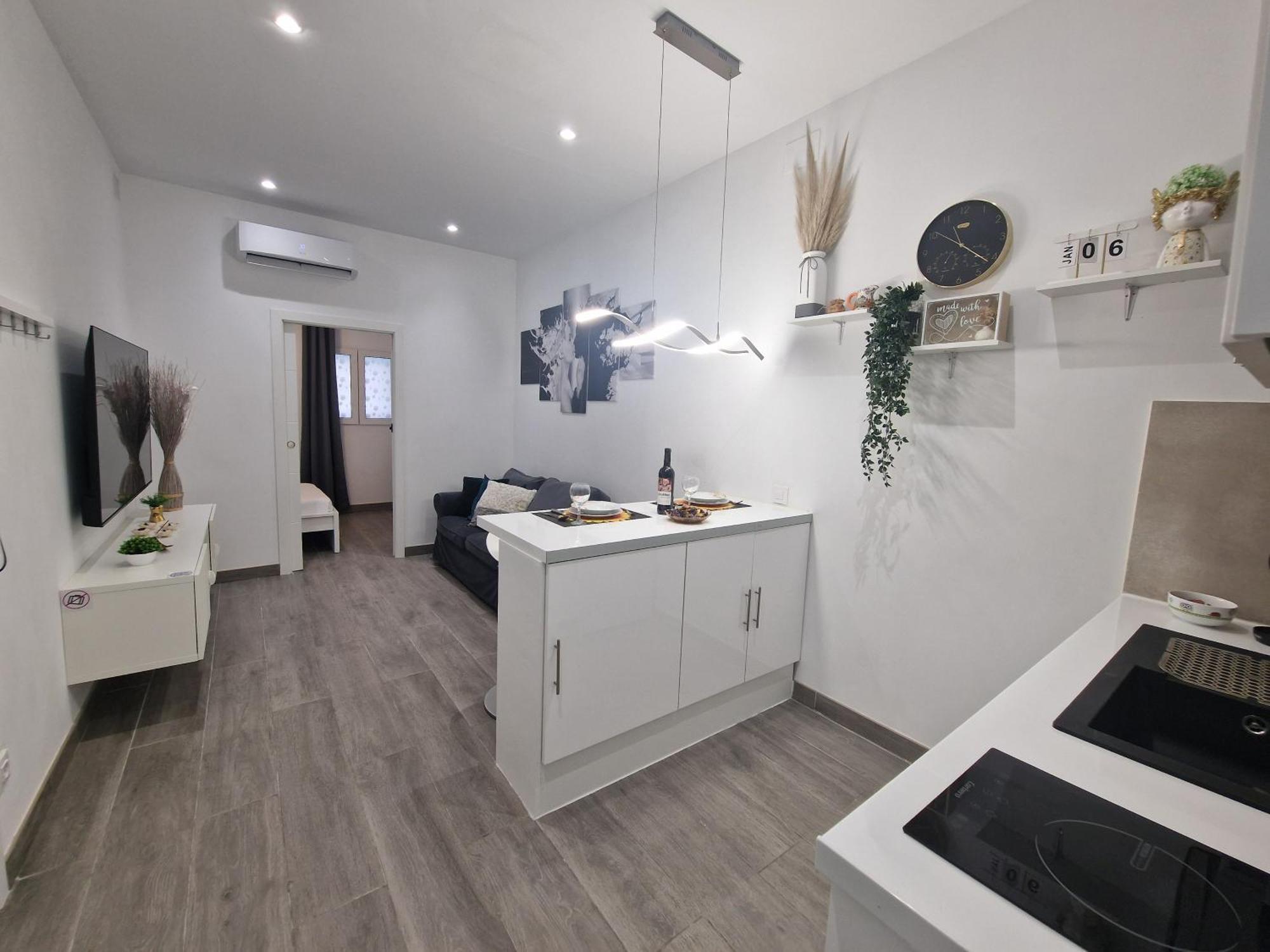 Barcelona, Apartamento De 1 Habitacion لوسبيتاليت دي يوبريغات المظهر الخارجي الصورة